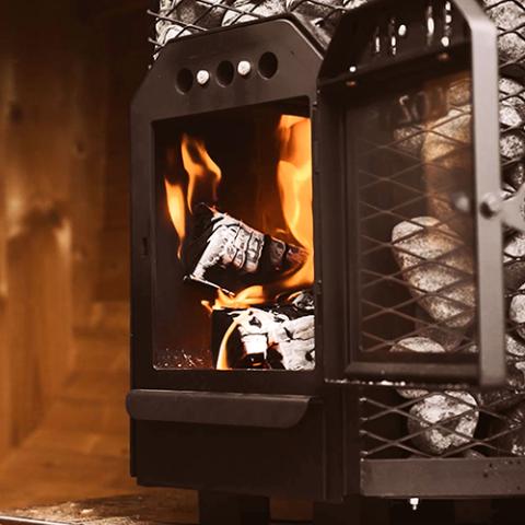 Cozy Heat O 18kW Wood Burning Sauna Stove