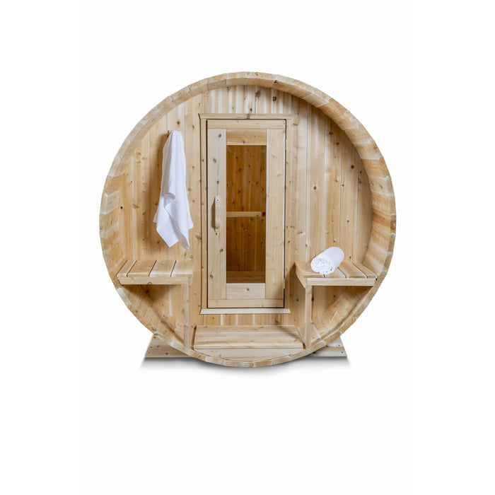 Dundalk Serenity Barrel Sauna  - 6'6" x 6'6"
