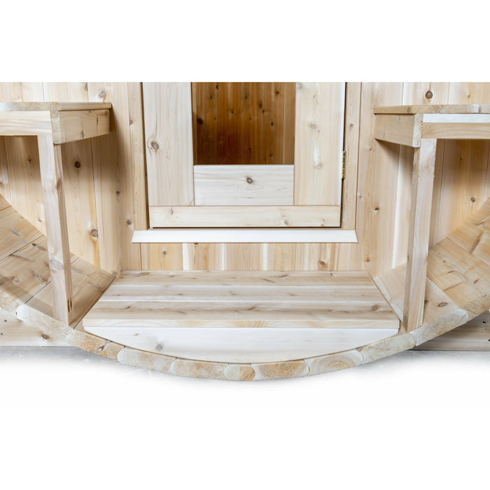 Dundalk Serenity Barrel Sauna  - 6'6" x 6'6"