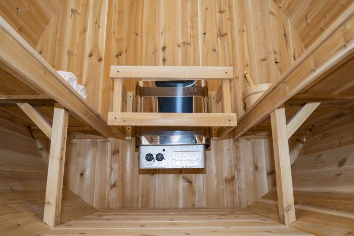 Dundalk Canadian Timber 2-4 Person Harmony Barrel Sauna - CTC22W - Dundalk LeisureCraft Saunas
