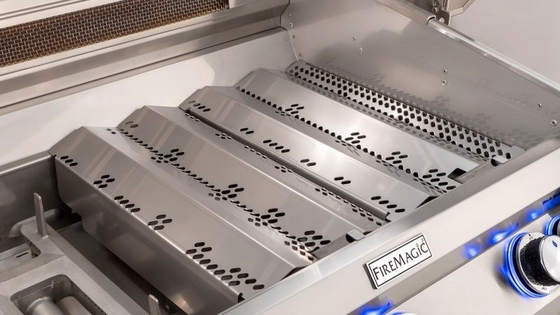 Fire Magic Grills E1060I-8LAN/E1060I-8LAP Echelon 50 Inch Built-In Grill with Analog Thermometer, Natural/Propane Gas, Infrared burner "L" Burner