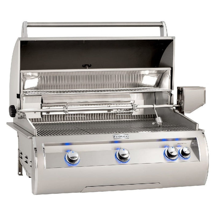 Fire Magic Grills E790I-8LAN/E790I-8LAP Echelon Diamond 37 Inch Built-In Grill with Analog Thermometer, Natural/Propane Gas, Infrared burner "L" Burner