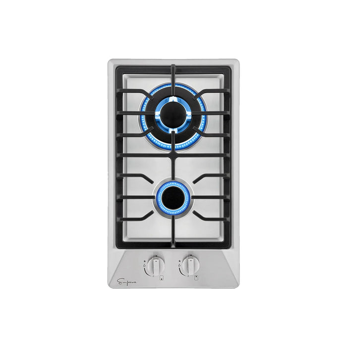 Empava 12-Inch Natural Gas Cooktop in Stainless Steel (EMPV-12GC29)