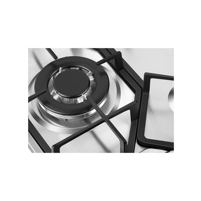 Empava 24-Inch Built-in Natural Gas Cooktops with 4 Burners in Stainless Steel (EMPV-24GC4B67A)