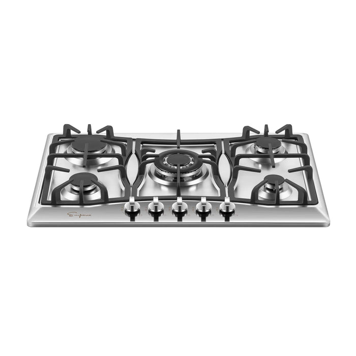 Empava 30-Inch Built-In Natural Gas Stove Cooktop in Stainless Steel (EMPV-30GC21)