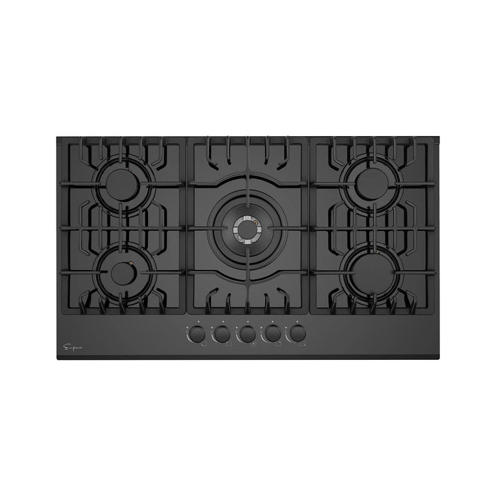 Empava 30-Inch Built-In Natural Gas Cooktops in Black (EMPV-30GC26)