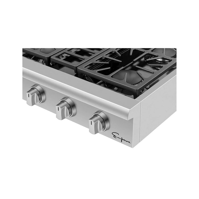 Empava 30-Inch Pro-Style Slide-In Natural Gas Cooktop (EMPV-30GC30)