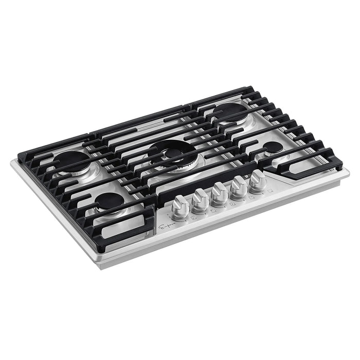 Empava 36-Inch Built-In Natural Gas Stove Cooktop in Stainless Steel (EMPV-36GC36)