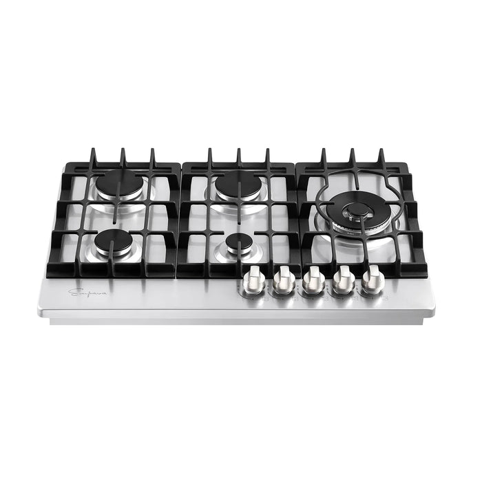 Empava 30-Inch Built-In Natural Gas Stove Cooktop in Stainless Steel (EMPV-30GC38)