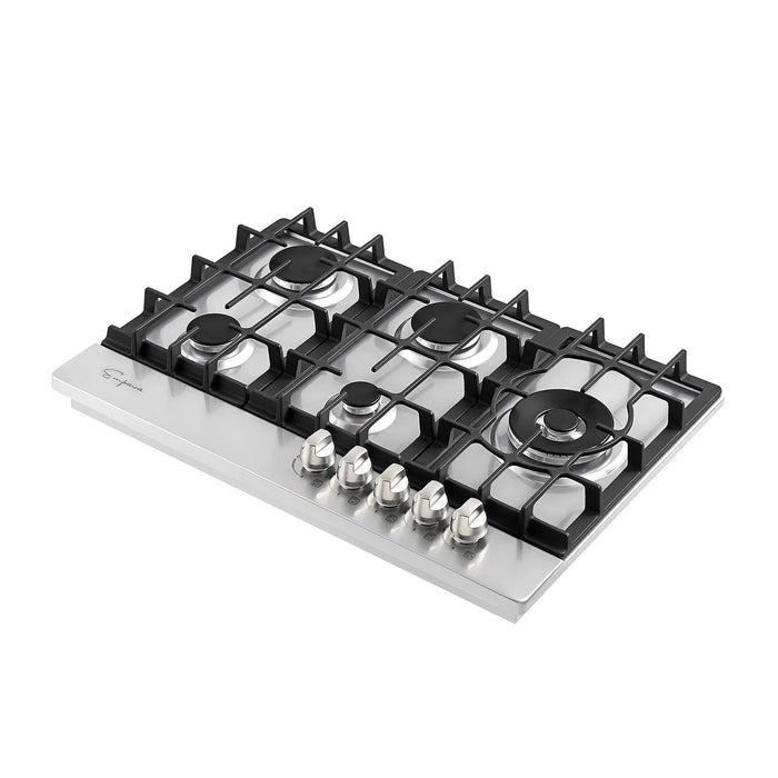 Empava 30-Inch Built-In Natural Gas Stove Cooktop in Stainless Steel (EMPV-30GC38)