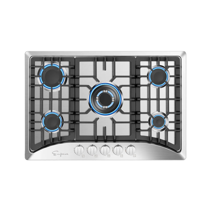 Empava 30-Inch Built-In Natural Gas Cooktops (EMPV-30GC5B70C)
