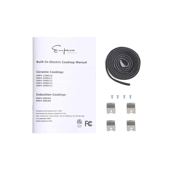Empava 30-Inch Electric Radiant Cooktop in Black (EMPV-30REC13)