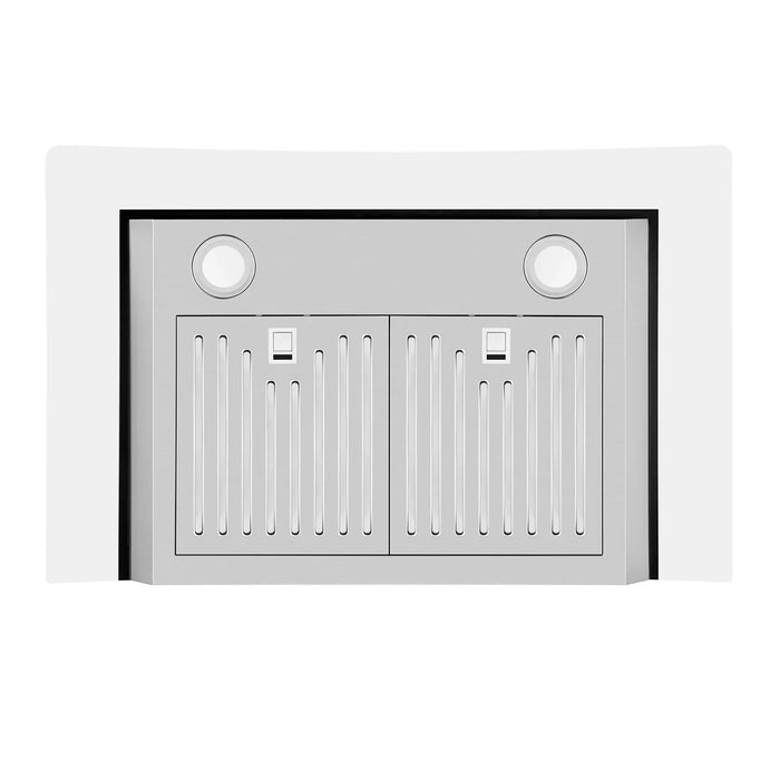 Empava 30-Inch 400 CFM Wall Mount Ducted Range Hood (EMPV-30RH06)