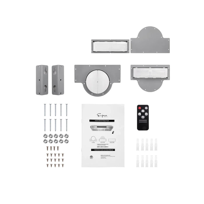 Empava 30-Inch 500 CFM Ducted Under Cabinet Range Hood (EMPV-30RH13)