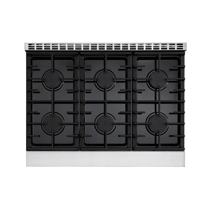 Empava 36-Inch Pro-Style Slide-In Single Oven Gas Range in Stainless Steel (EMPV-36GR11)