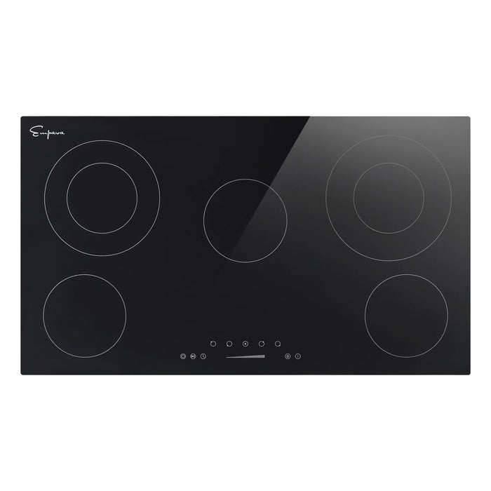 Empava 36-Inch Electric Radiant Cooktop in Black (EMPV-36REC14)
