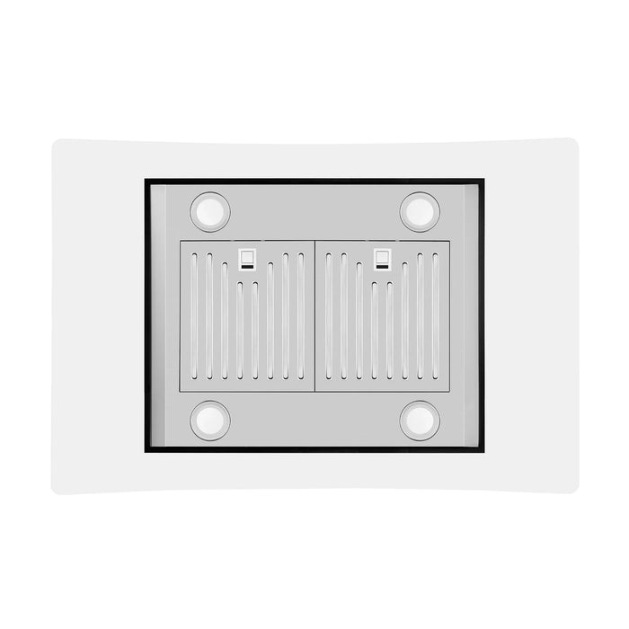 Empava 36-Inch 400 CFM Kitchen Island Wall Mount Ducted Range Hood (EMPV-36RH09)