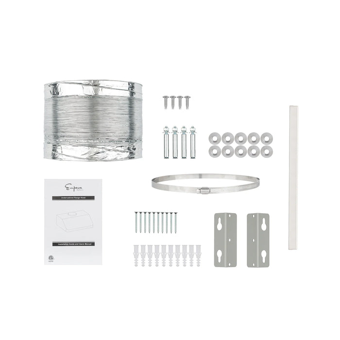 Empava 36-Inch 500 CFM Ducted Under Cabinet Range Hood (EMPV-36RH12)