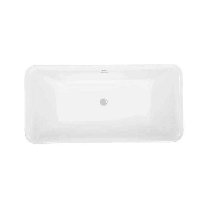 Empava 59-Inch Freestanding Soaking Bathtub (EMPV-59FT1511)