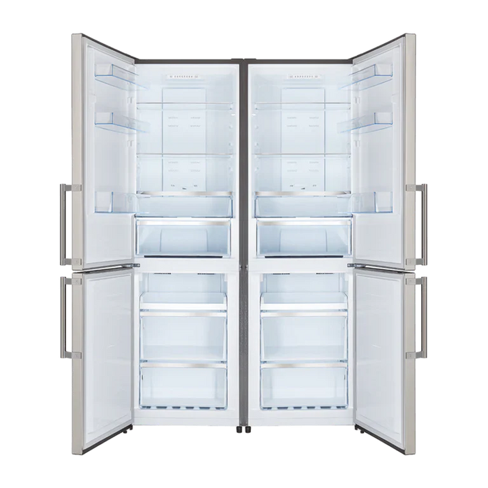 FORNO Appliance Package - 48" Gas Range, 48" Range Hood, Dishwasher, 48" Refrigerator, Microwave Drawer, Wine Cooler, AP-FFSGS6244-48-14