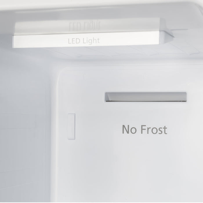 FORNO Salerno 37" 15.6 cu. ft. Side-by-Side Built-In Refrigerator in Stainless Steel and Modern Trim Kit, FFRBI1805-37MG