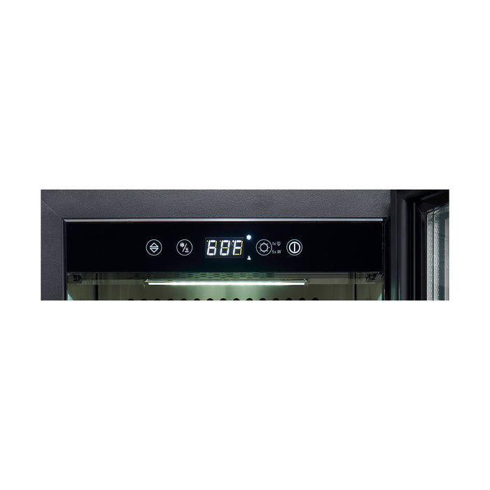 FORNO Asciutto 16" 2.65 cu.ft. Dry Aging Cabinet with LED Lighting and Adjustable Shelves in Stainless Steel, FFSDA6857-16