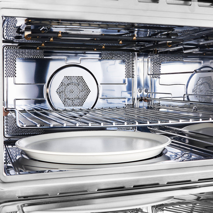 FORNO Oliena 24" 1.6 cu.ft  Built-In Microwave Oven in Stainless Steel, FMWDR3093-24