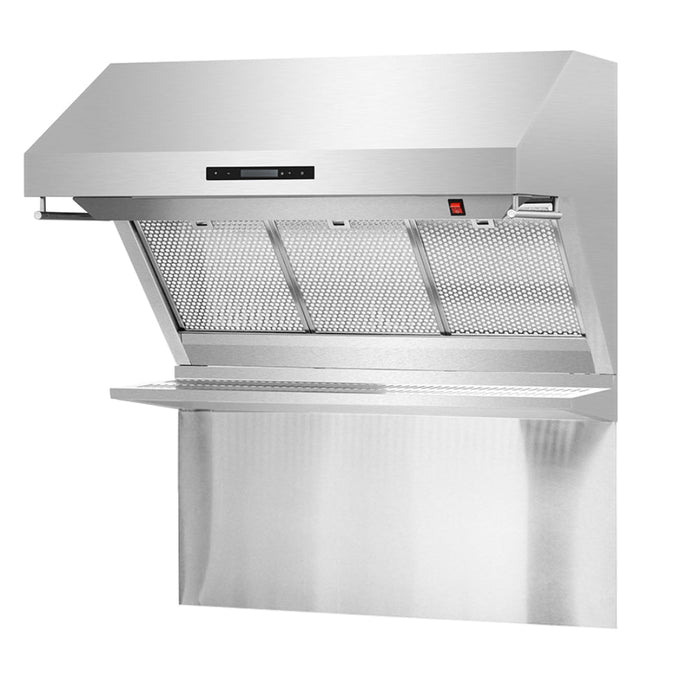 FORNO Appliance Package - 36 Inch Dual Fuel Range, Wall Mount Range Hood, Microwave Drawer, AP-FFSGS6156-36-3