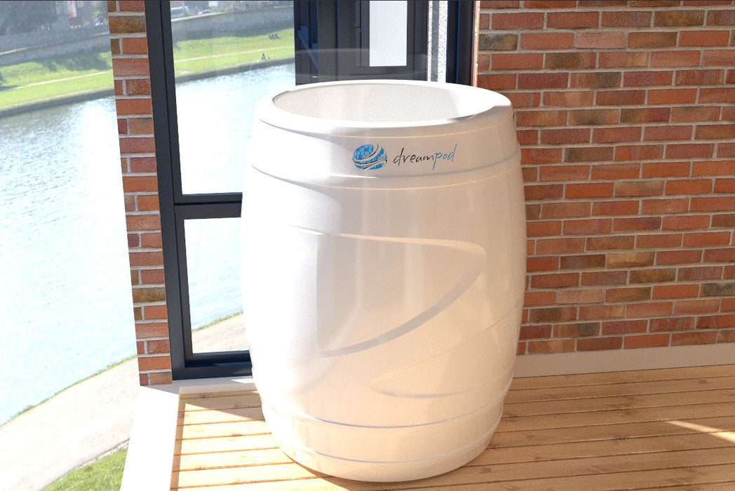 Dreampod- Fiberglass Cold Plunge Barrel with Chiller- DPIB103BPE