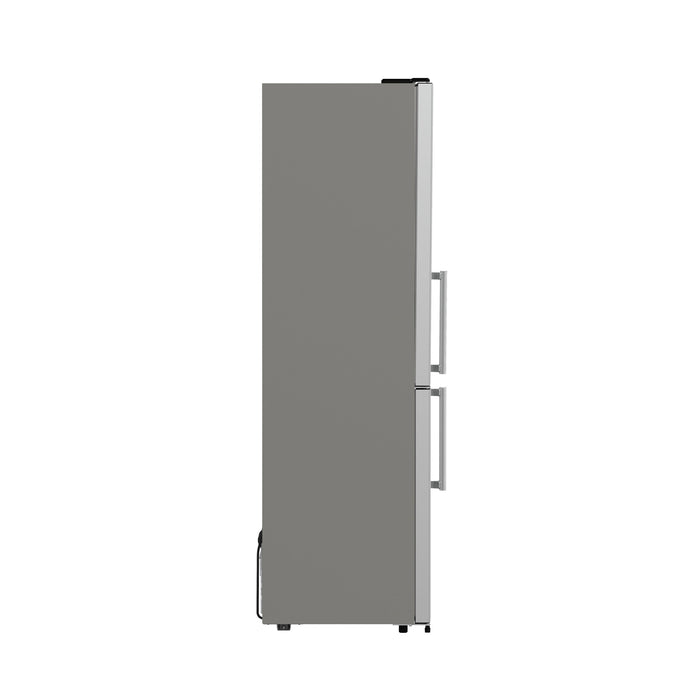 FORNO Guardia 46.8" 21.6 cu. ft. Side-By-Side Refrigerator with Bottom Freezer in Stainless Steel, FFFFD1778-48