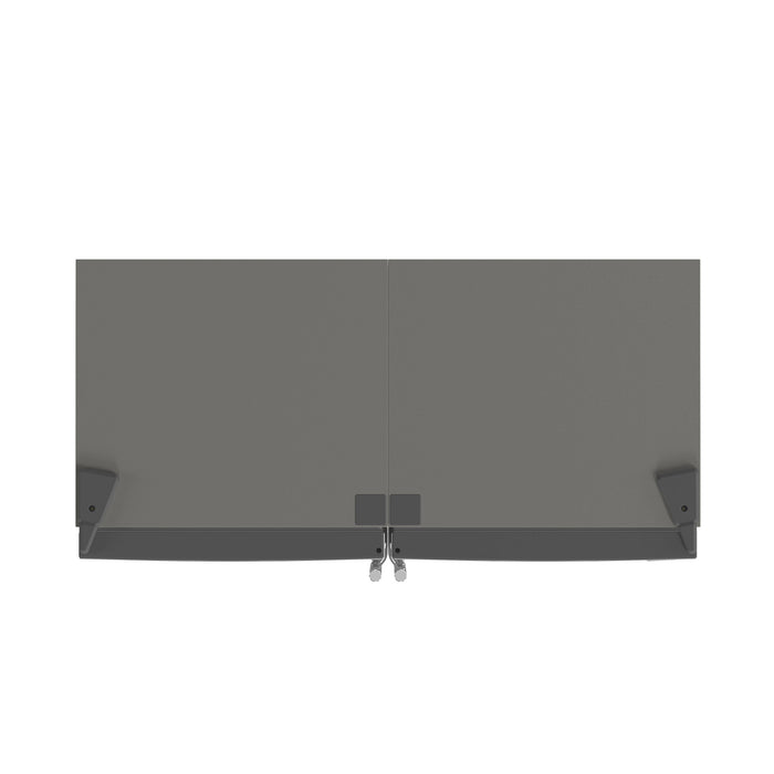 FORNO Guardia 46.8" 21.6 cu. ft. Side-By-Side Refrigerator with Bottom Freezer in Stainless Steel, FFFFD1778-48