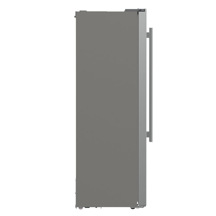 FORNO Salerno 33" 15.6 cu. ft. Side-by-Side Built-In Refrigerator in Stainless Steel, FFRBI1805-33SB