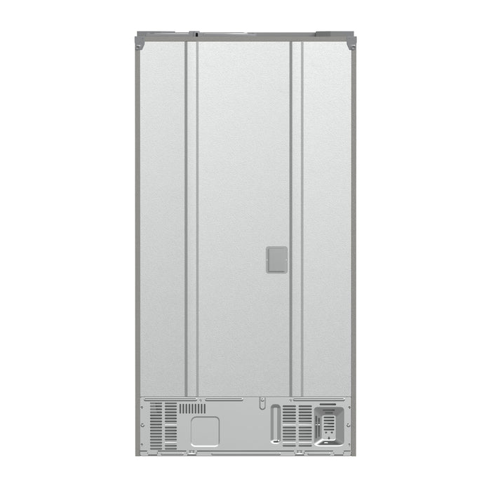 FORNO Moena 36" 19.2 cu. ft. French Door Built-In Refrigerator in Stainless Steel with Ice Maker, FFRBI1820-36SB
