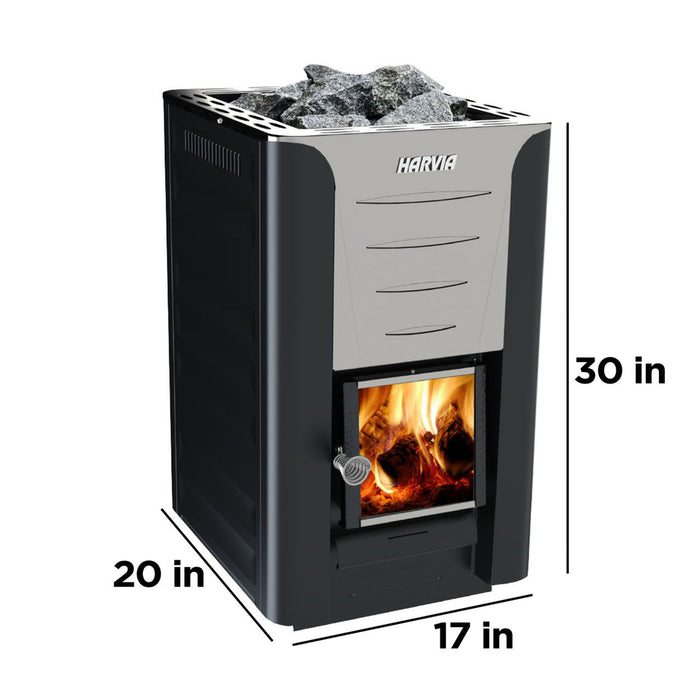 Harvia Pro 26 Wood Sauna Stove WK260