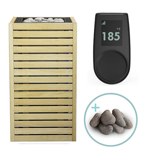 HUUM CORE Sauna Heater Package Alder Black with UKU Local Black