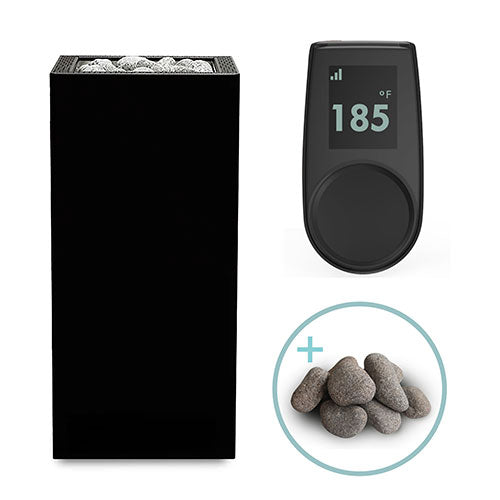 HUUM CORE Sauna Heater Package Black with UKU Local Black