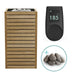 HUUM CORE Sauna Heater Package Thermo-Aspen Black with UKU Local Black