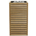 HUUM Core Sauna Heater, Thermo-Aspen Panels, Black Top Panel