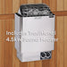 home infrared sauna kit combo with harvia heater