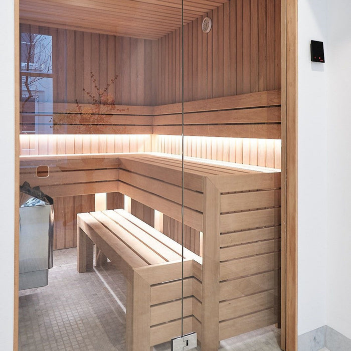 Harvia KIP45B 4.5 kW Electric Sauna Heater w/ Built-in Controls