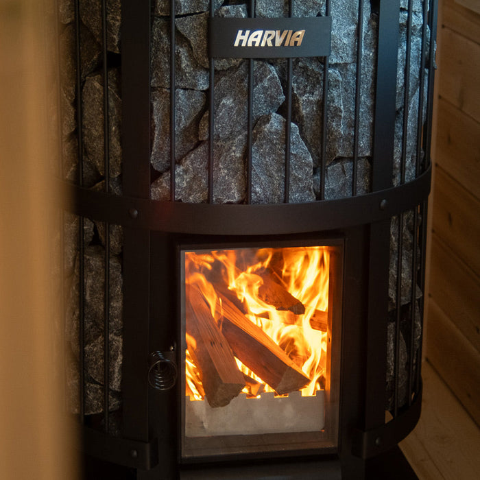 Harvia Legend 240 Greenflame Wood-Burning Sauna Stove