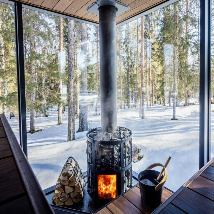 Harvia Legend 240 Greenflame Wood-Burning Sauna Stove