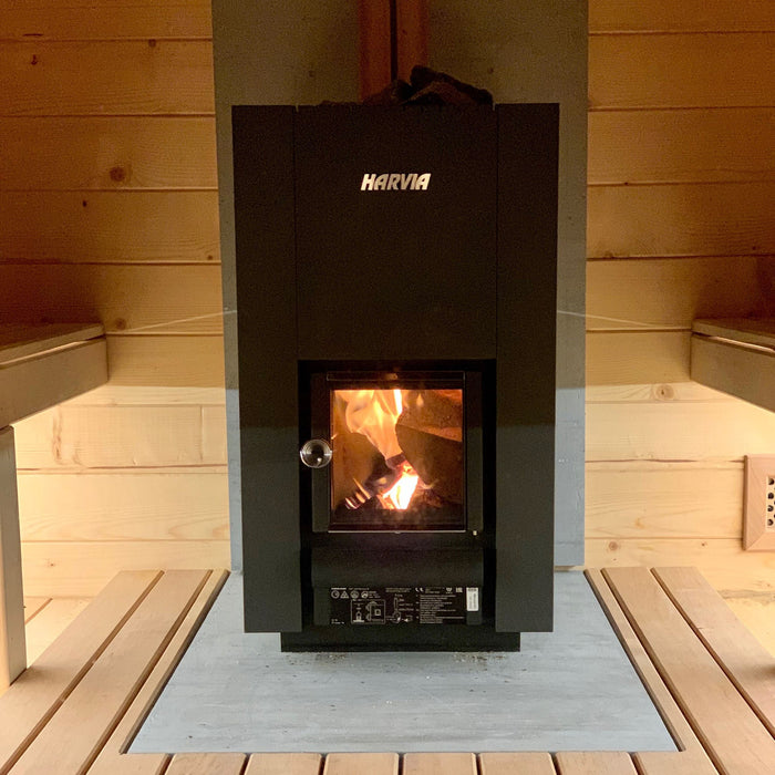 Harvia Linear 16 WK160C Wood-Burning Sauna Stove
