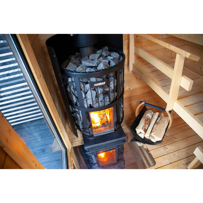 Harvia Legend 240 Greenflame Wood-Burning Sauna Stove