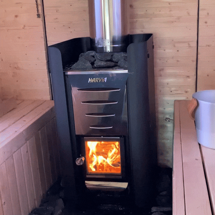 Harvia M3 Series 16.5kW Wood Sauna Stove WKM3