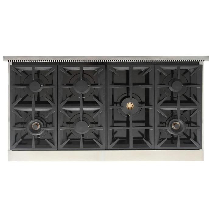 Kucht Professional 48-Inch 6.7 cu. ft. Gas Range in Cement Gray with True Simmer Burners (KFX4800X-GY)