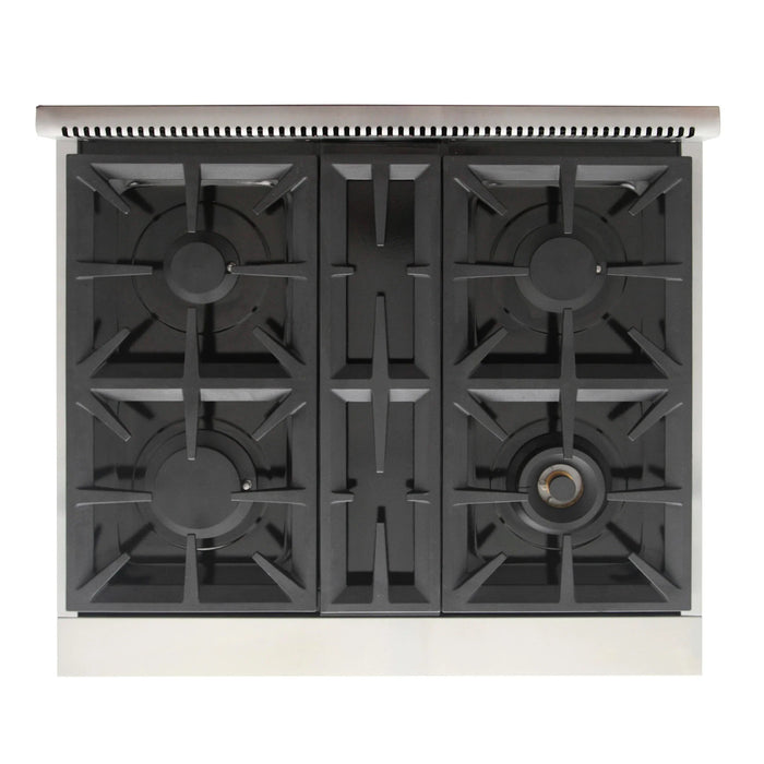 Kucht Professional 30-Inch 4.2 cu. ft. Gas Range in White with True Simmer Burners (KFX3000X-W)