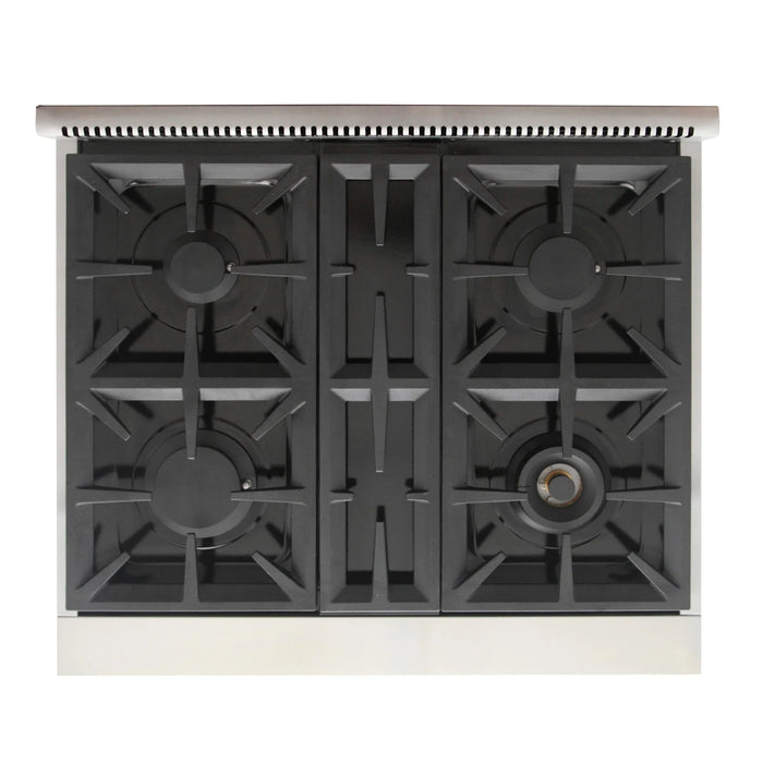 Kucht Professional 30-Inch 4.2 cu. ft. Gas Range in Olive Green with Silver Accents (KFX300-G)