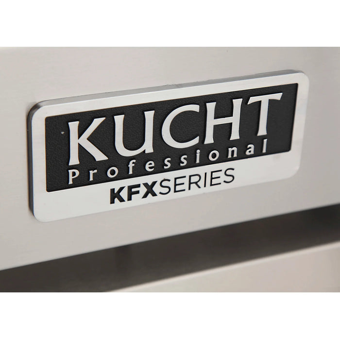 Kucht Professional 36-Inch 5.2 cu. ft. Gas Range in Olive Green with Silver Accents (KFX360-G)