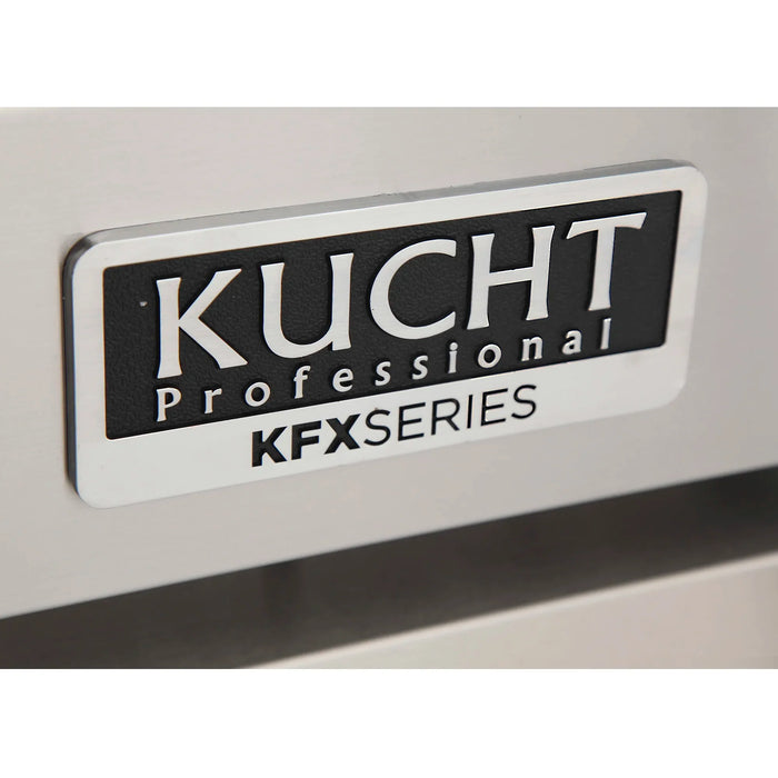 Kucht Professional 36-Inch 5.2 cu. ft. Gas Range in Light Blue with True Simmer Burners (KFX3600X-LB)